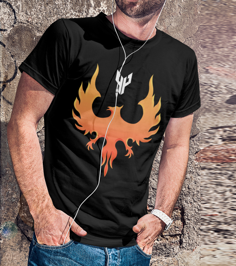 Fire Eagle Valorant Icon Phoenix Flame T-Shirt