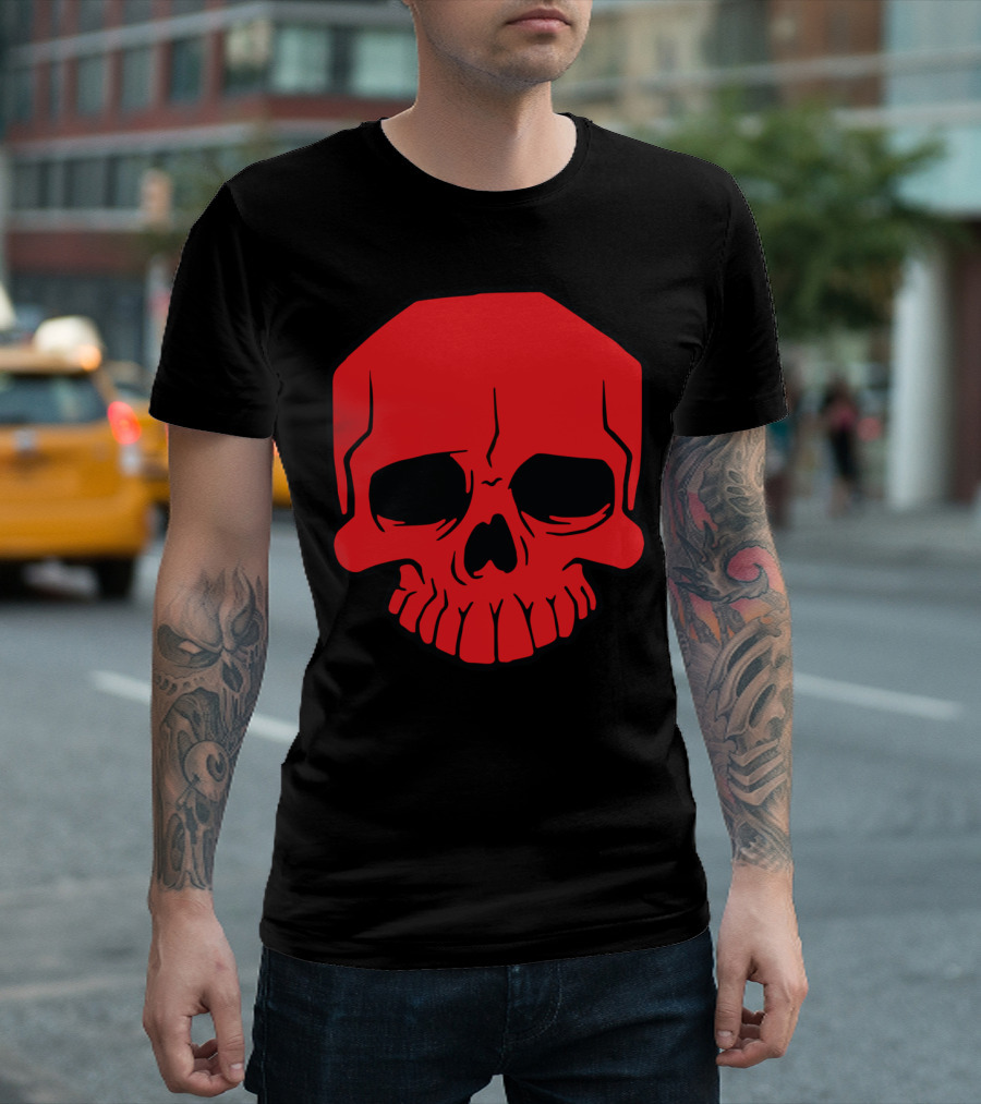 Red Skull Or Dead T-Shirt