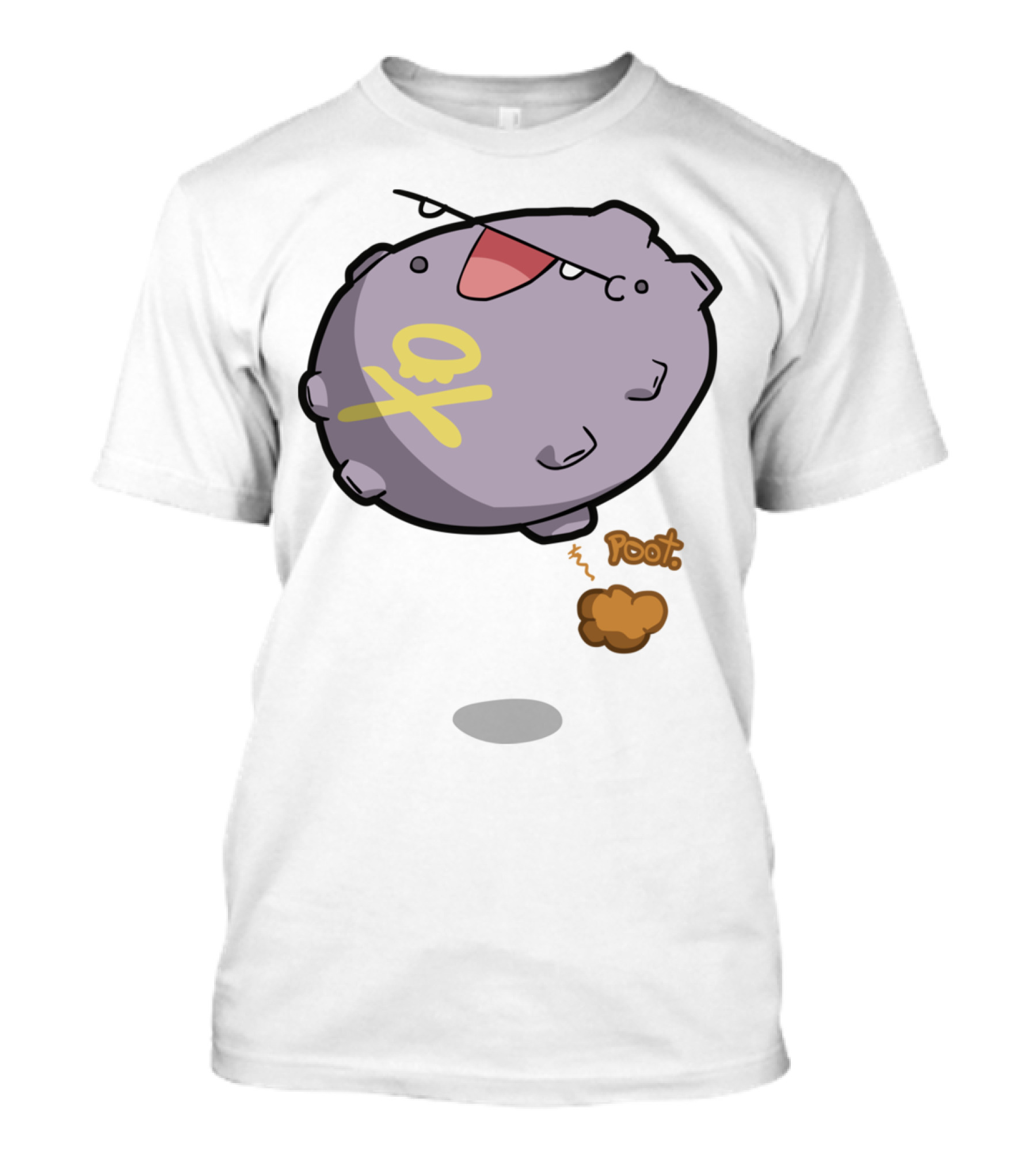 Koffing Poot Parody Cartoon Character T-Shirt