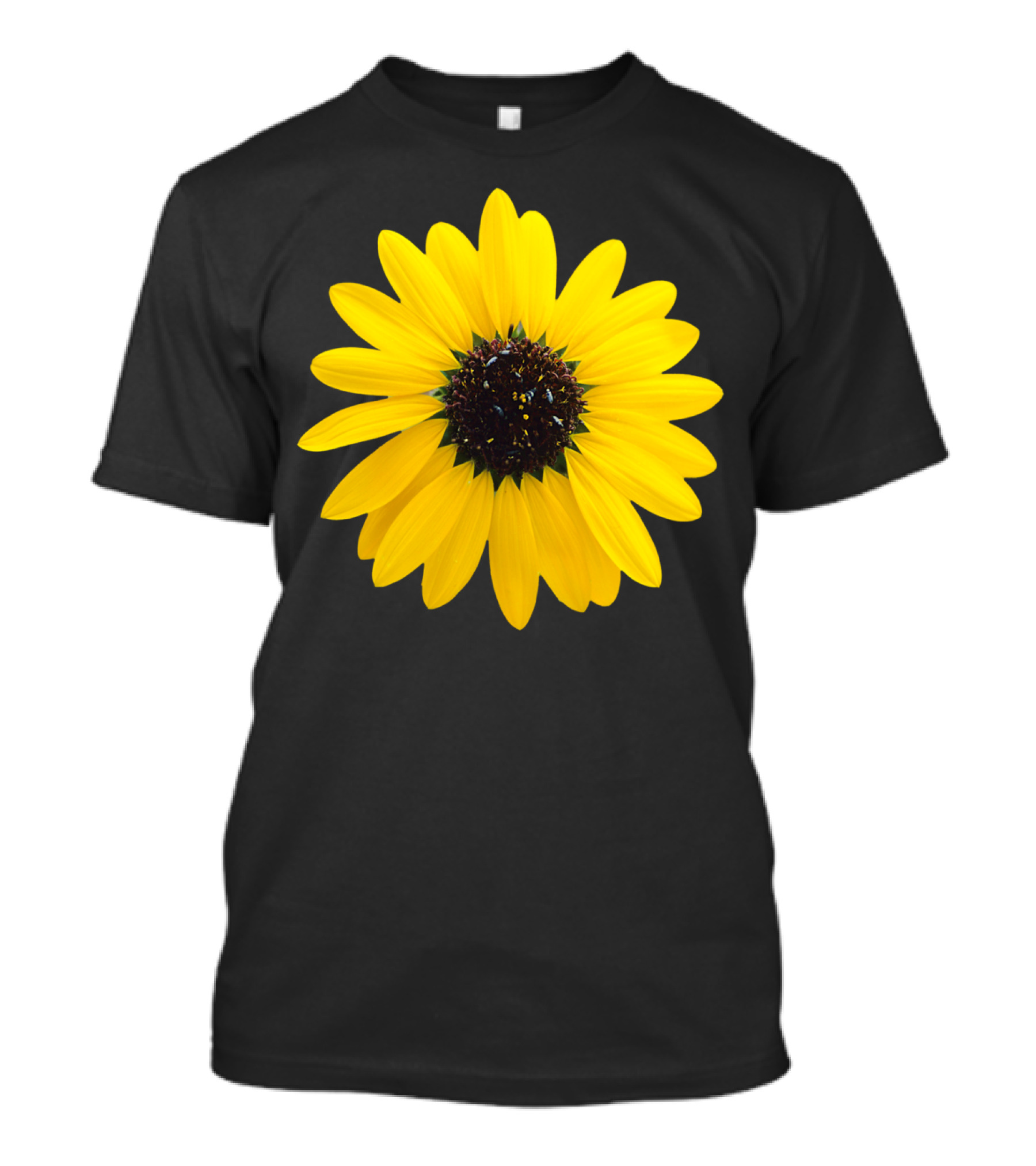 Sunflower Blossom Vibrant Yellow Petals T-Shirt
