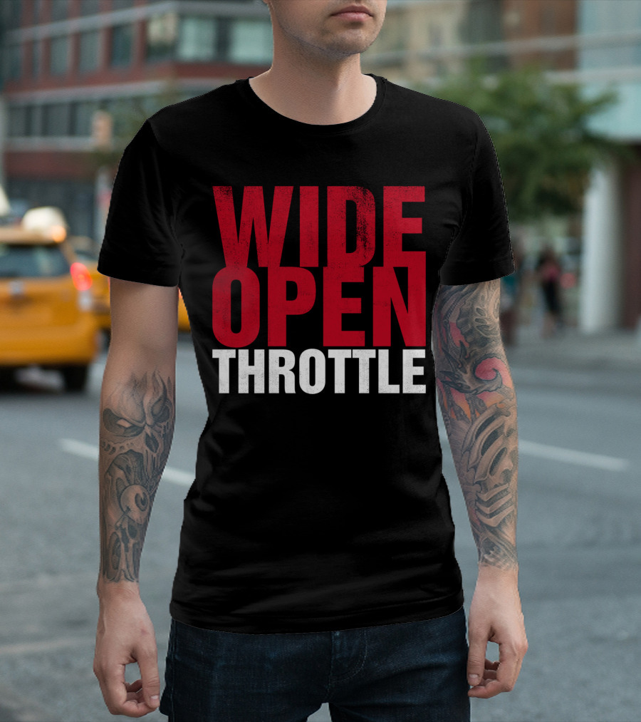 Wide Open Throttle Racing Motoring T-Shirt