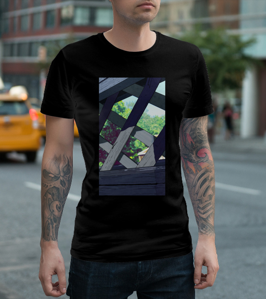 Thru The Fence Nature View T-Shirt