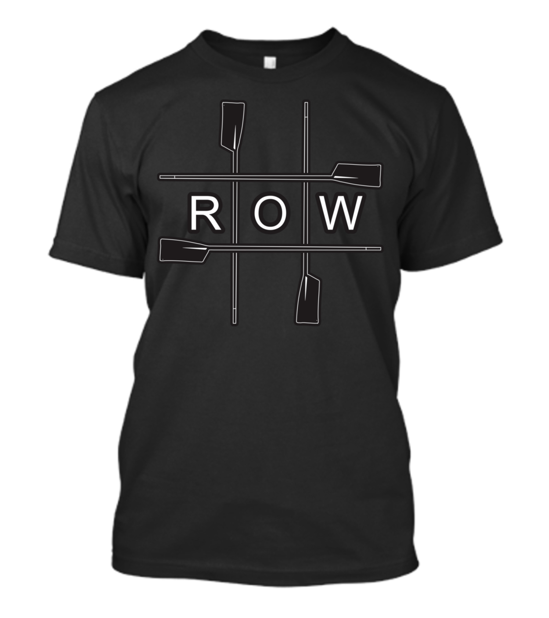 Row Tic Tac Oars T-Shirt