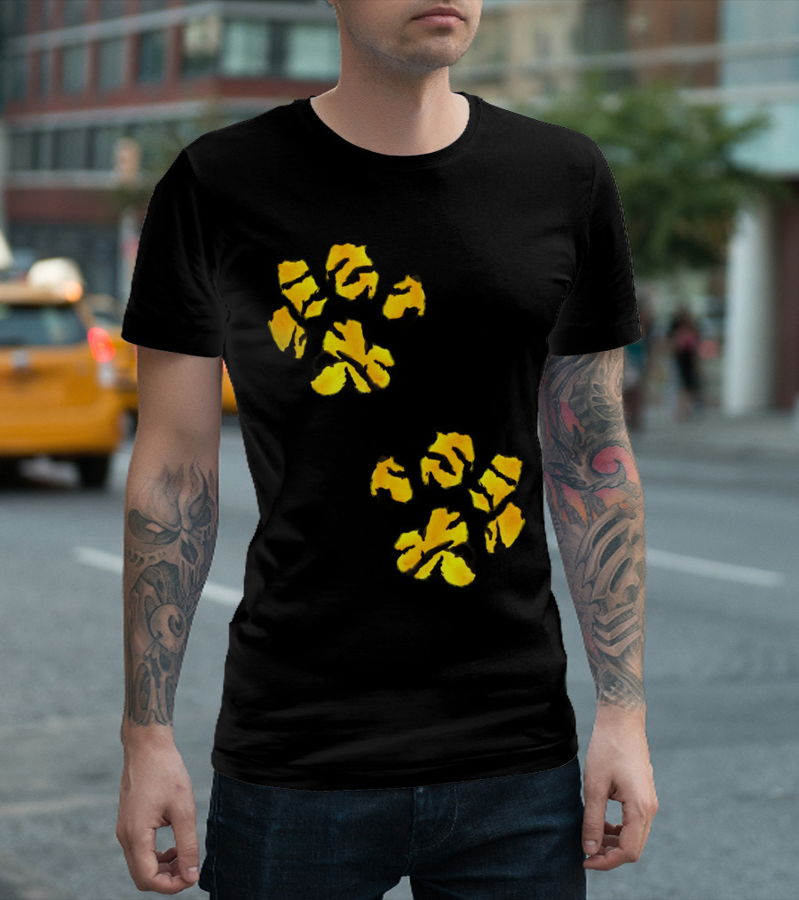 Tiger Paw Stripe T-Shirt
