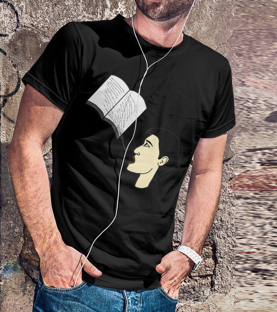 Knowledge Absorption From Open Book T-Shirt