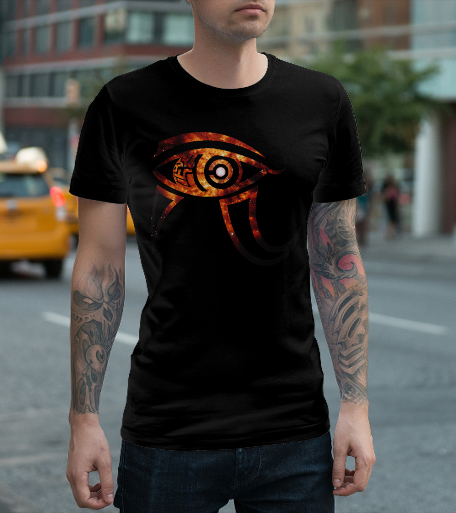 Cyber Eye of Horus Galaxy Tech Fusion T-Shirt
