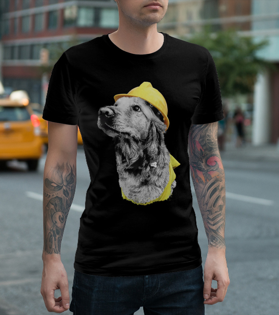 Lola Dog Construction Worker T-Shirt