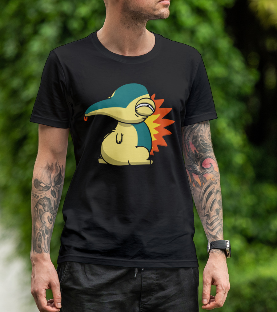 Cyndaquil Flame Pokémon Character T-Shirt