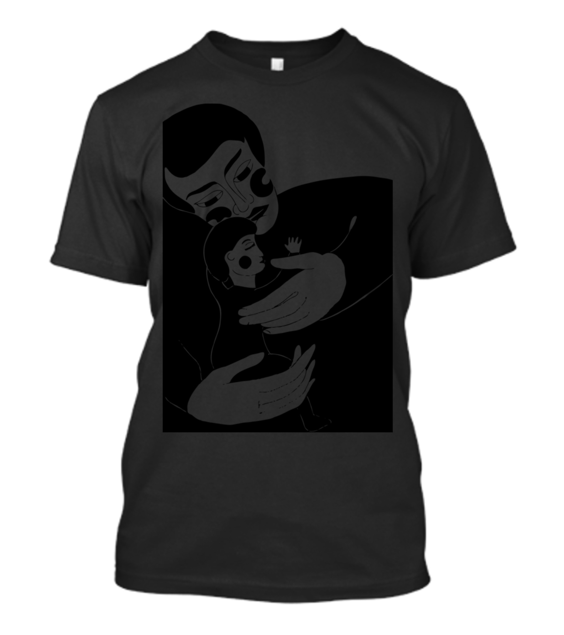 Father Embracing Child Iconic T-Shirt
