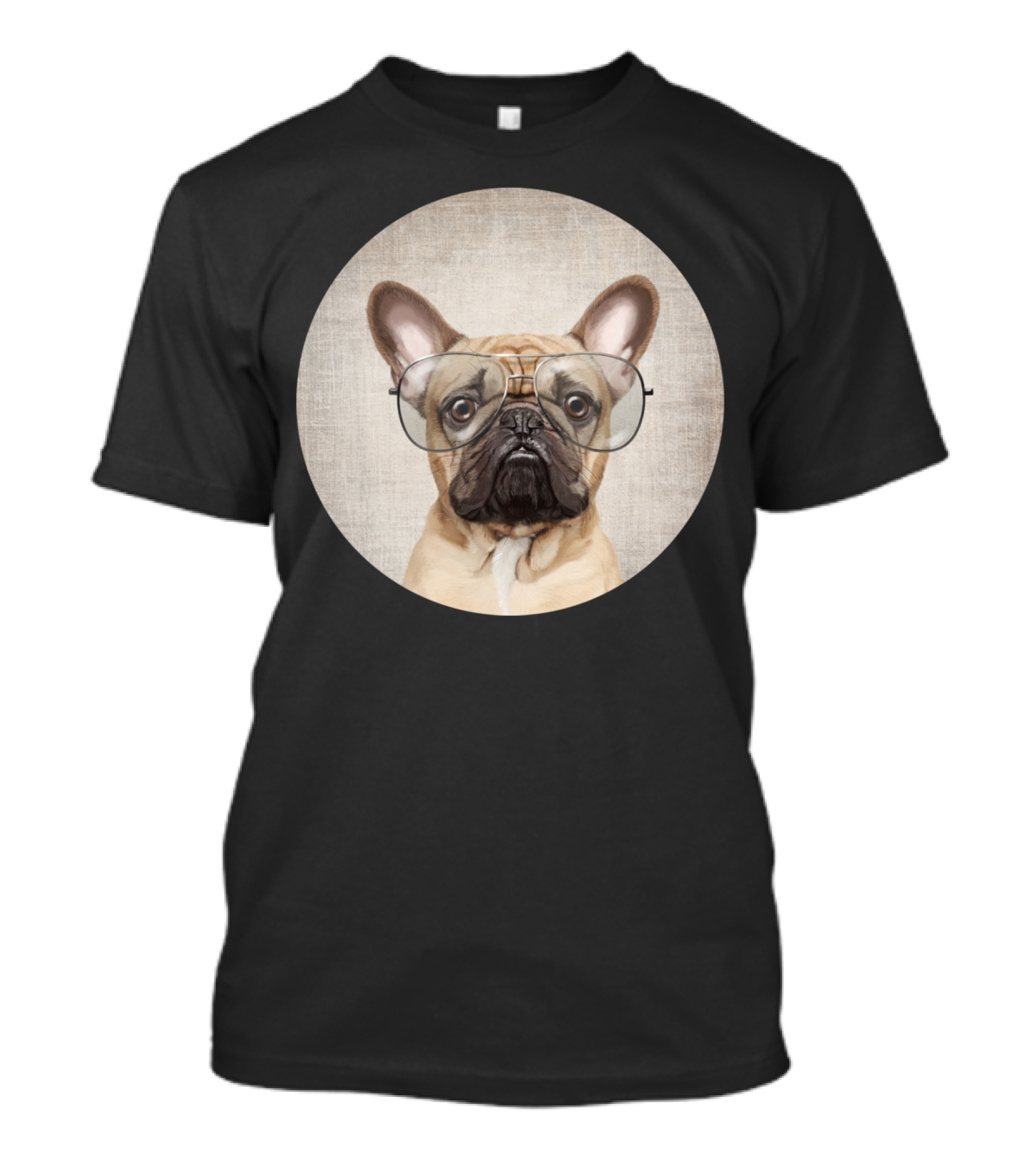 Mr French Bulldog Glasses T-Shirt