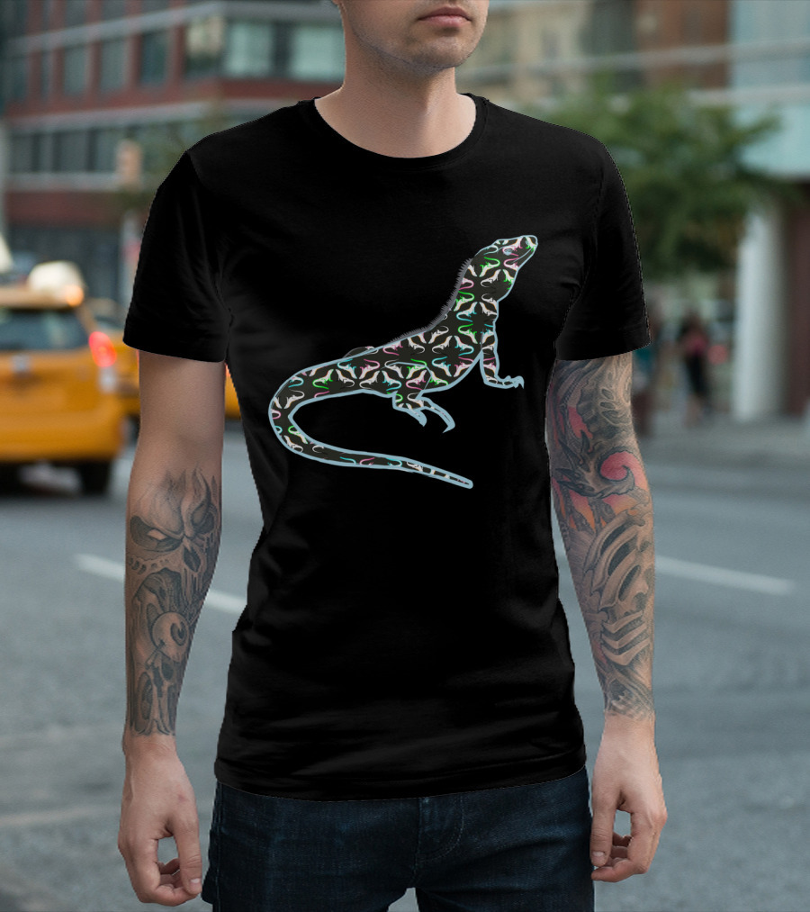 Iguana Multicolor T-Shirt