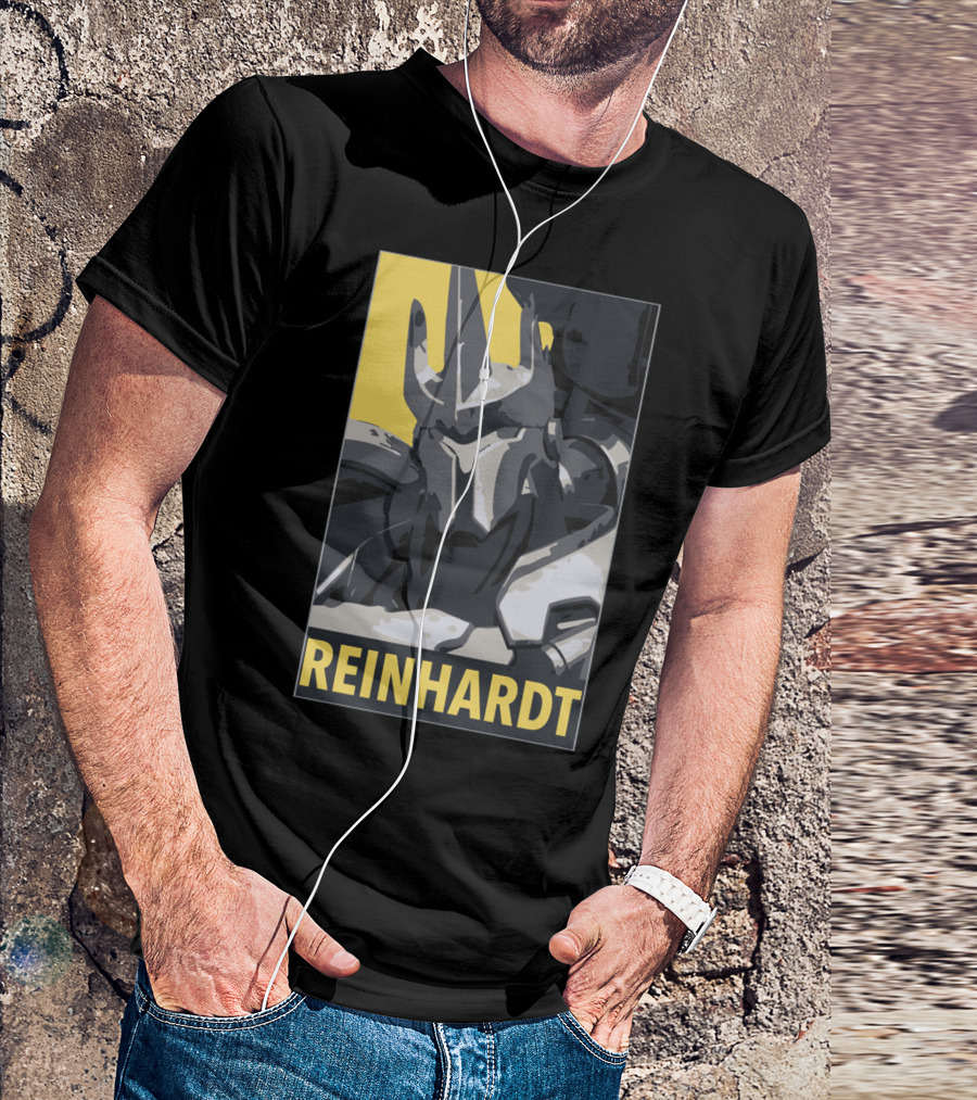 Reinhardt HOPE Propaganda Style Armor T-Shirt