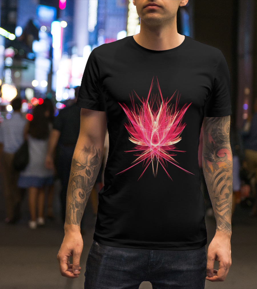Fire Spirit Energy Flame Burst T-Shirt