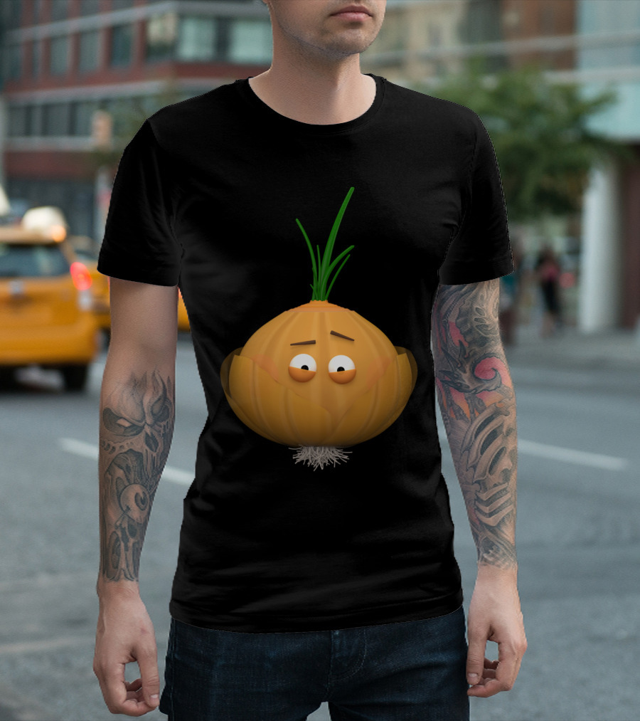 Mr. Onion Expressions Emoji T-Shirt