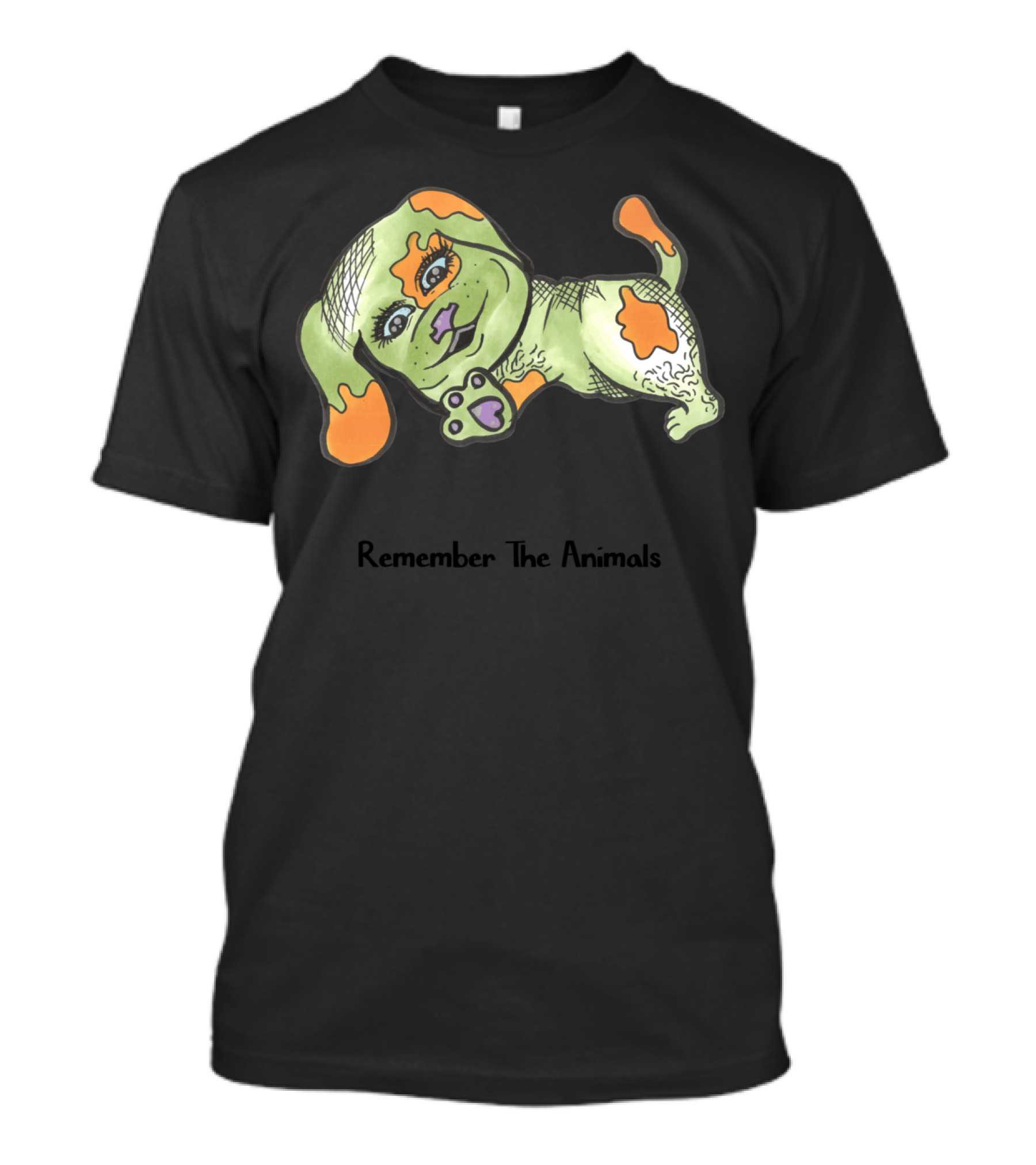 Remember The Animals Funny Dog Beagle T-Shirt