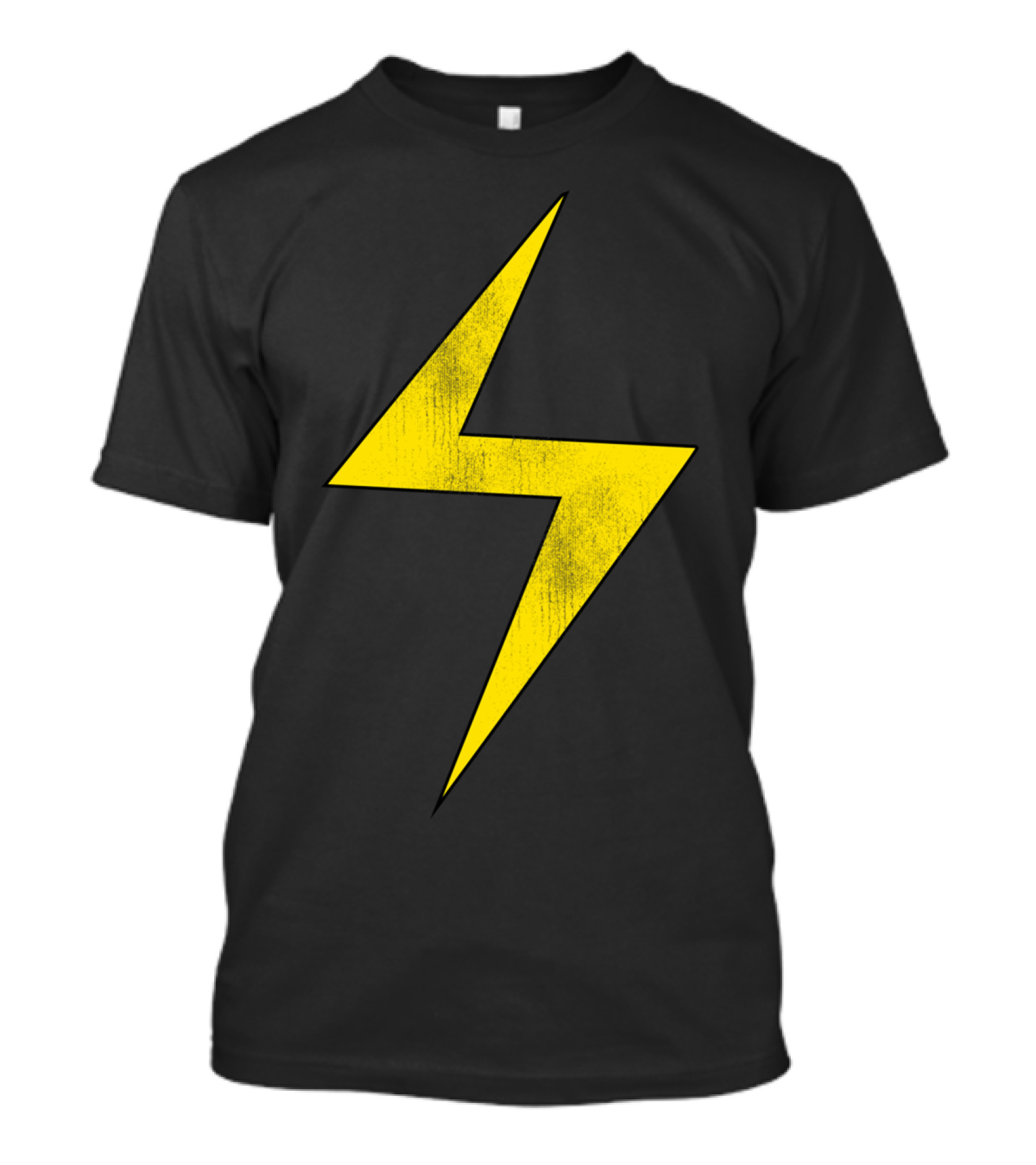 Ms. Marvel Icon Lightning Bolt Racer T-Shirt