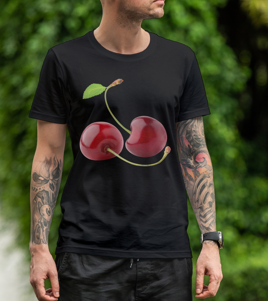 Sweet Cherries Sti Juicy Red Fruit T-Shirt