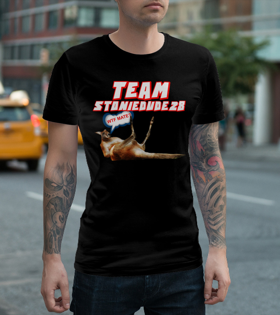 Team StonieDude28 WTF Mate Kangaroo T-Shirt