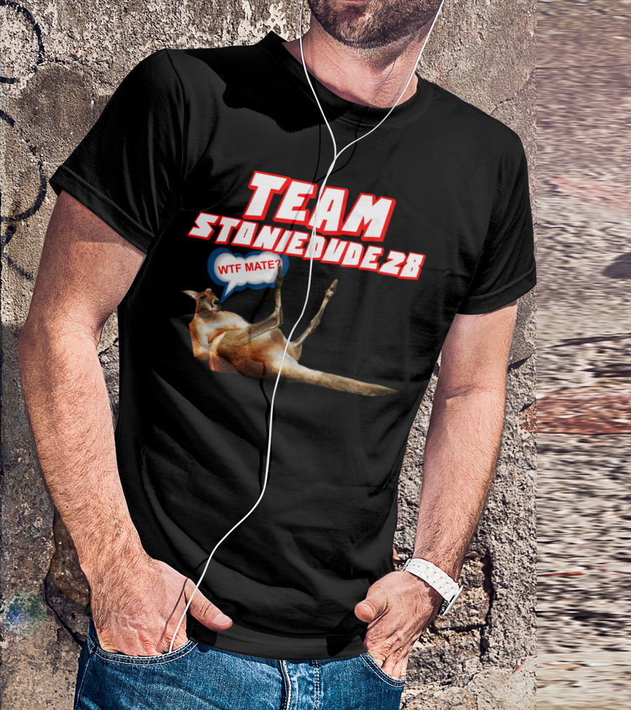 Team StonieDude28 WTF Mate Kangaroo T-Shirt