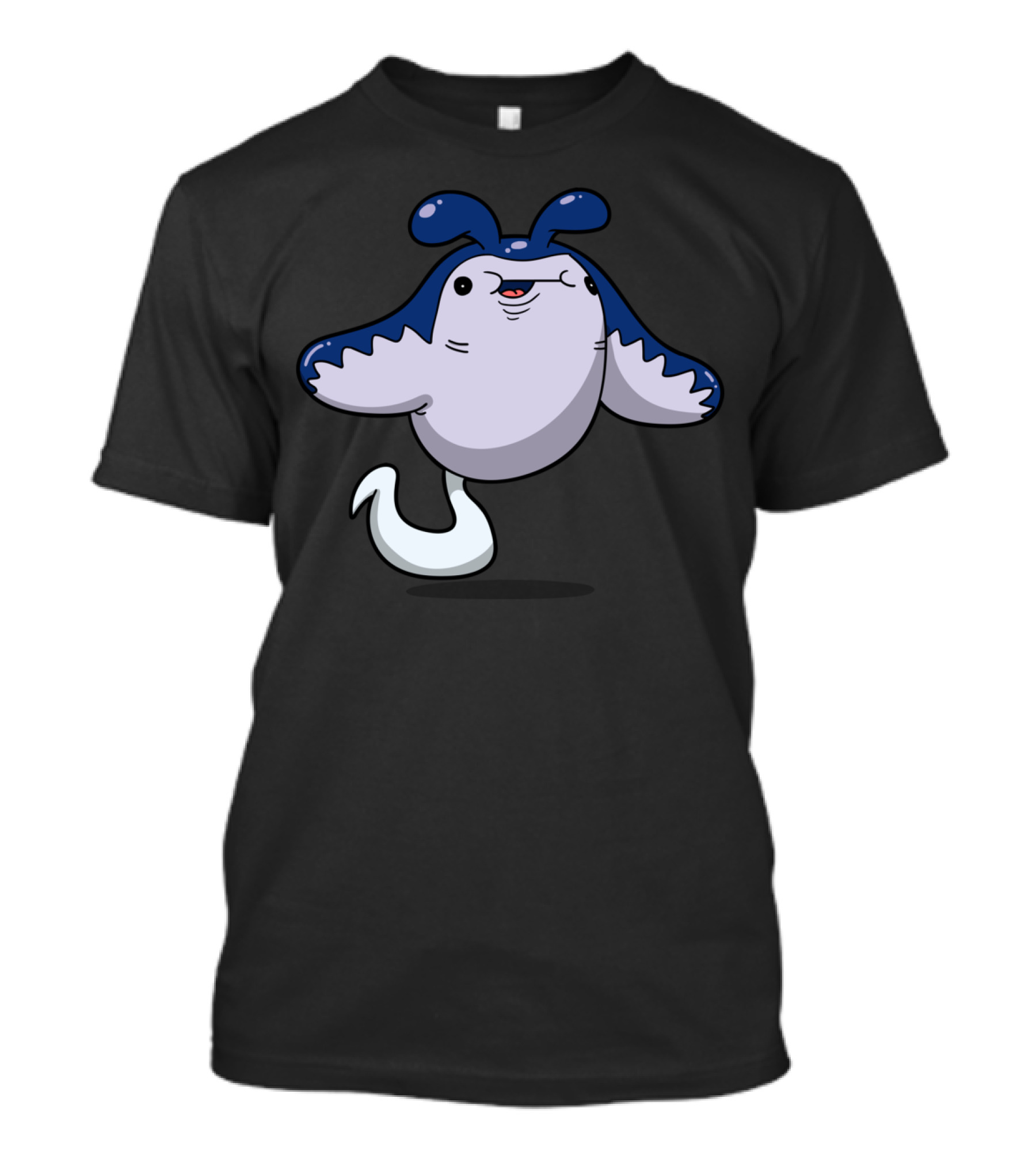 Shubby Stingray Cute Cartoon Character T-Shirt