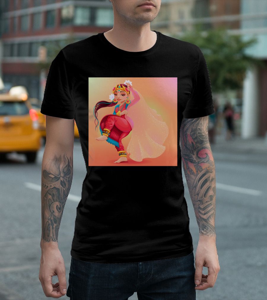 Indian Dancer Veil of May T-Shirt