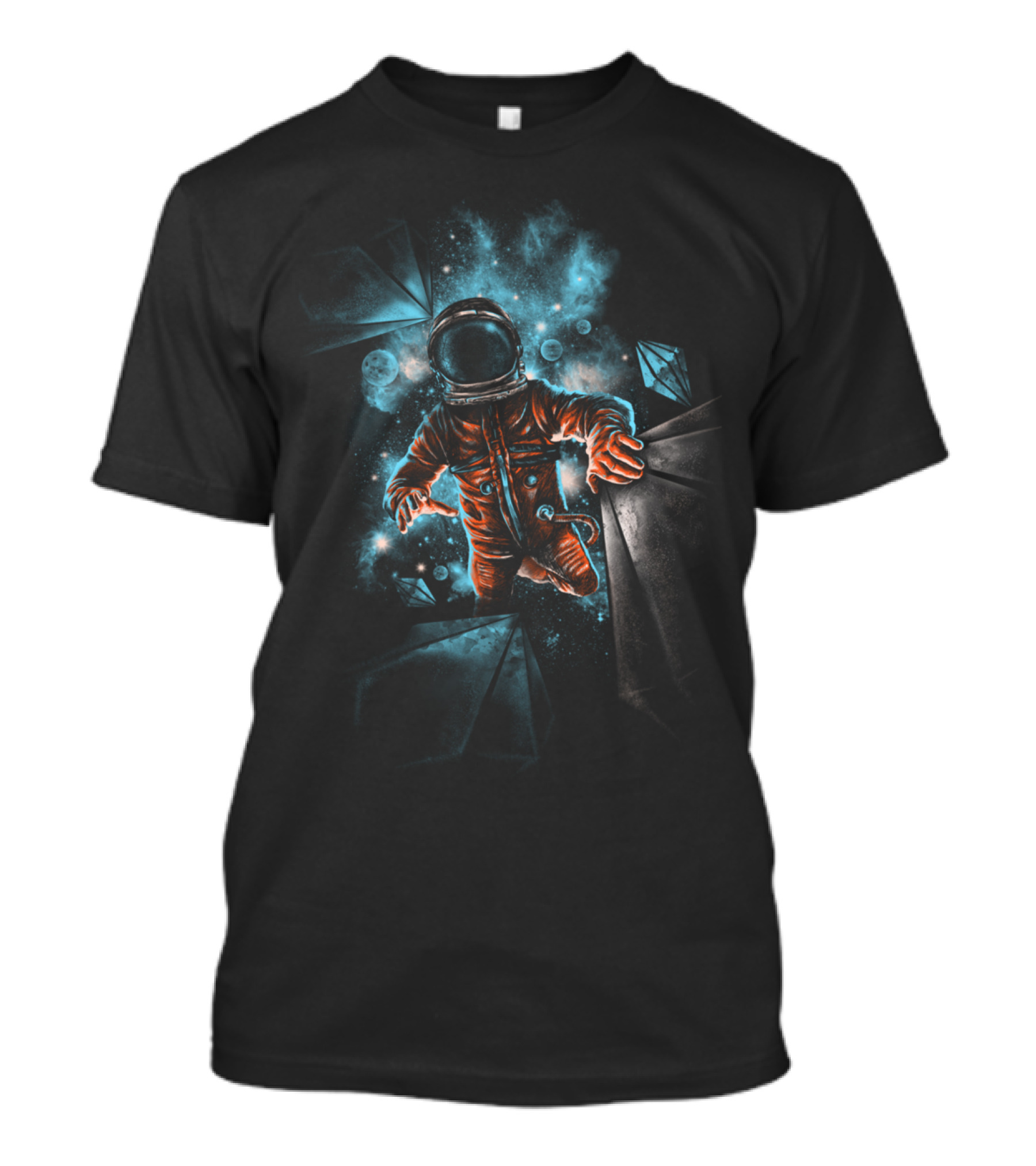 Lost In The Unknown Space Astronaut Adventure T-Shirt
