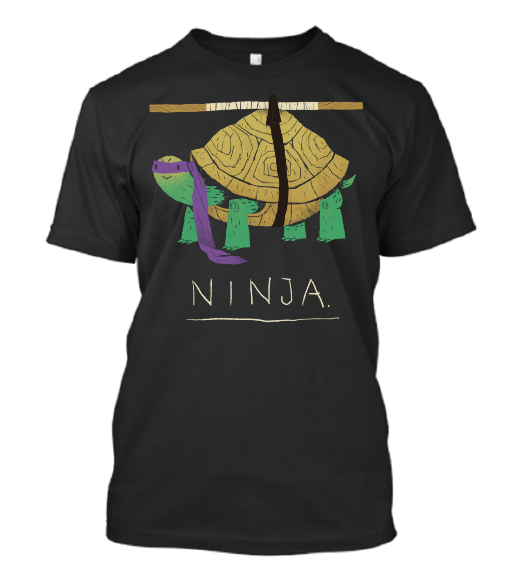 Ninja Turtle Purple Mask T-Shirt