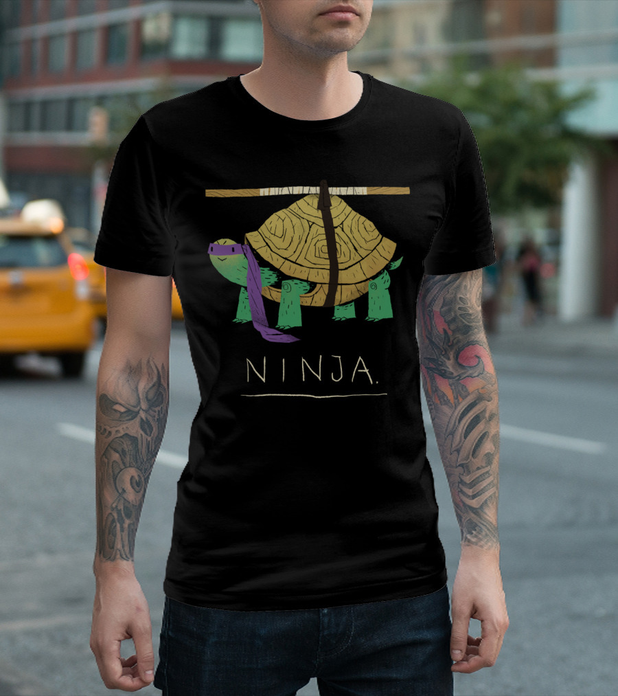 Ninja Turtle Purple Mask T-Shirt