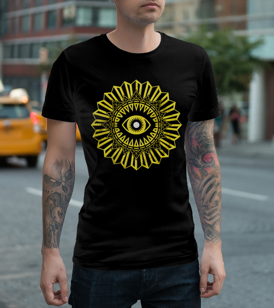 Sigil Of Osiris Eye Symbol Geometric T-Shirt