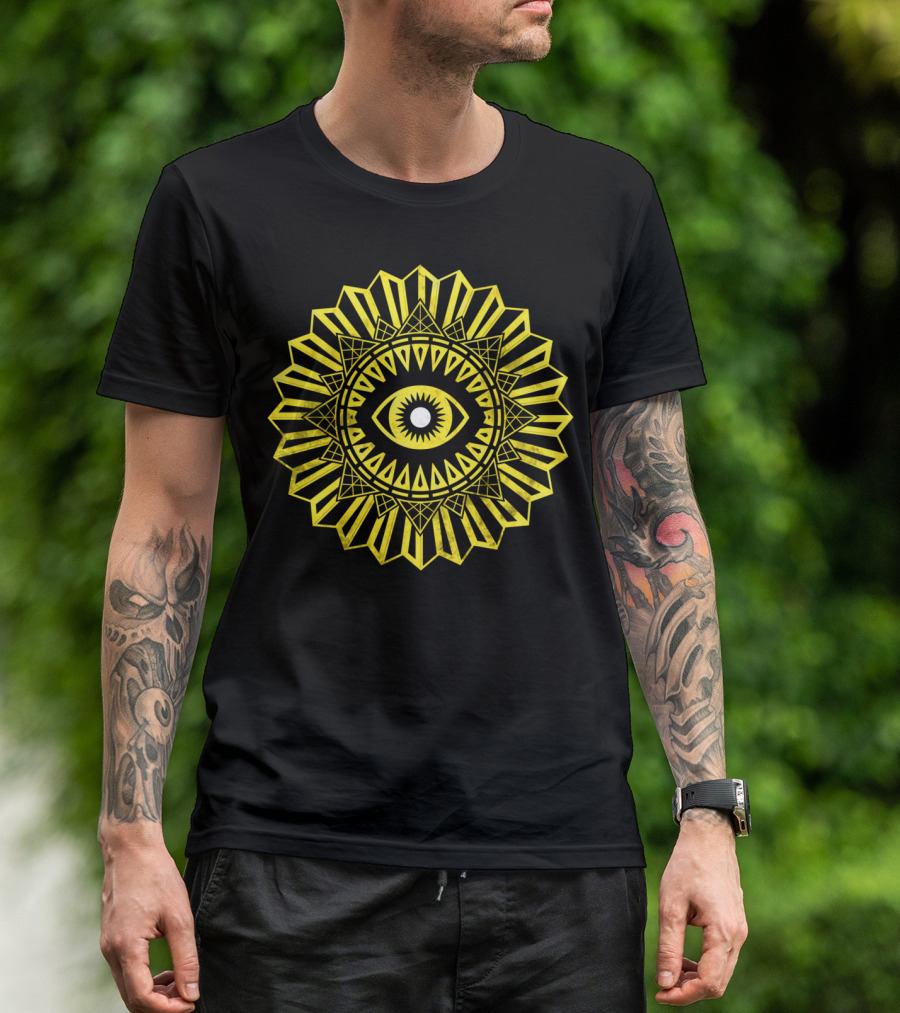 Sigil Of Osiris Eye Symbol Geometric T-Shirt