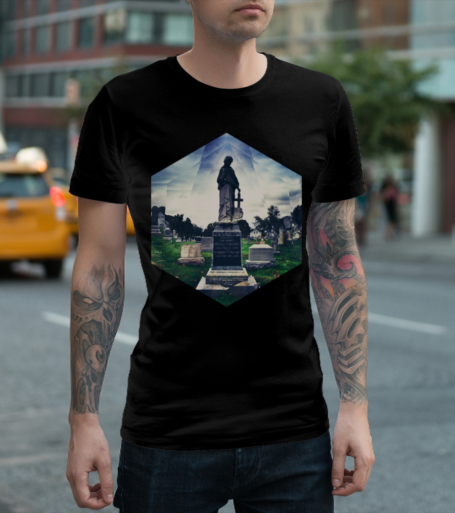 Sylym Yyrd Michael S Nugent Margaret Nugent Monument Cemetery Image T-Shirt