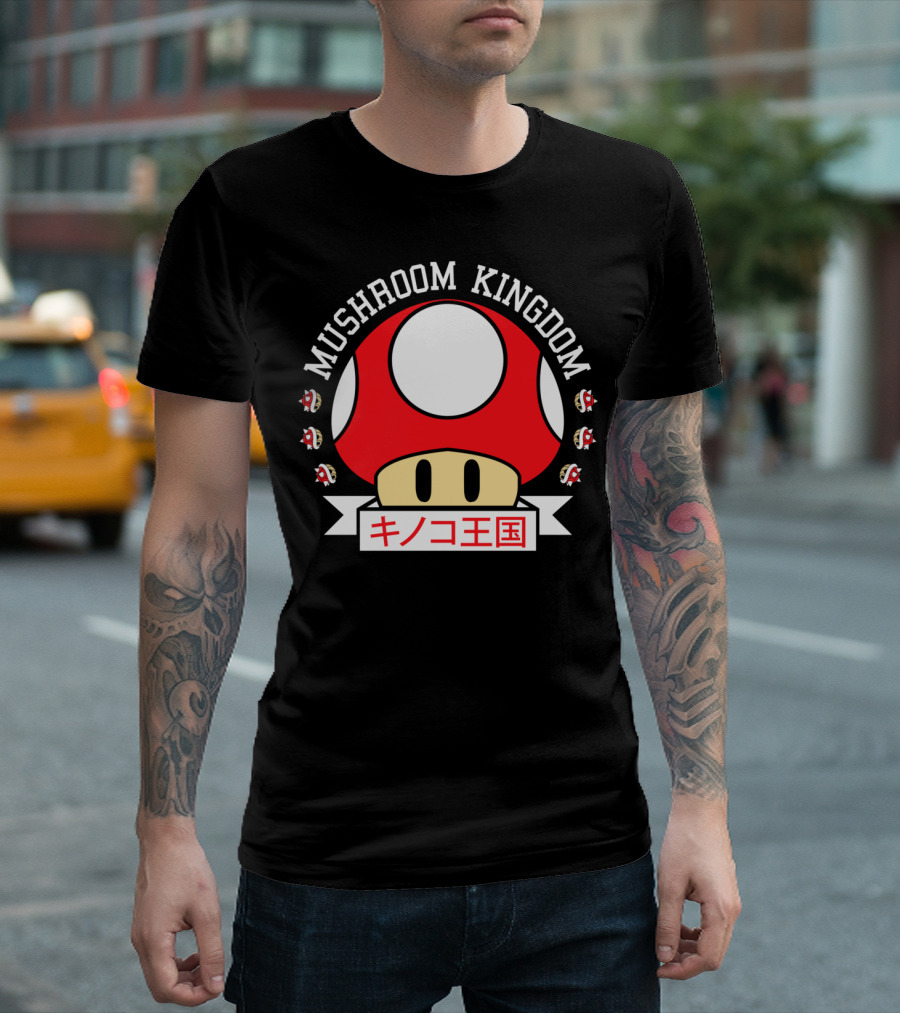 Mushroom Kingdom キノコ王国 T-Shirt