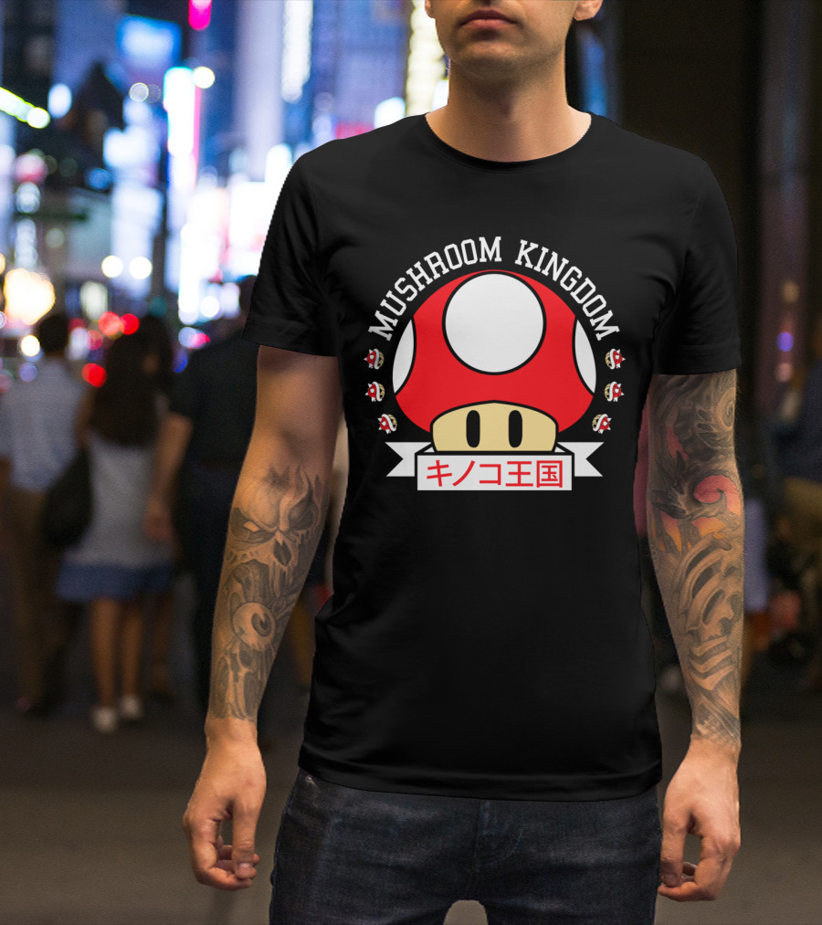 Mushroom Kingdom キノコ王国 T-Shirt