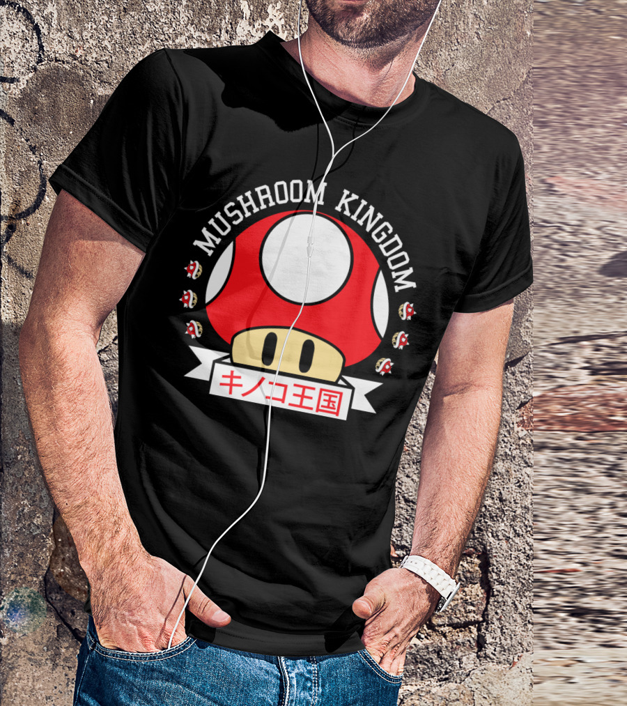 Mushroom Kingdom キノコ王国 T-Shirt