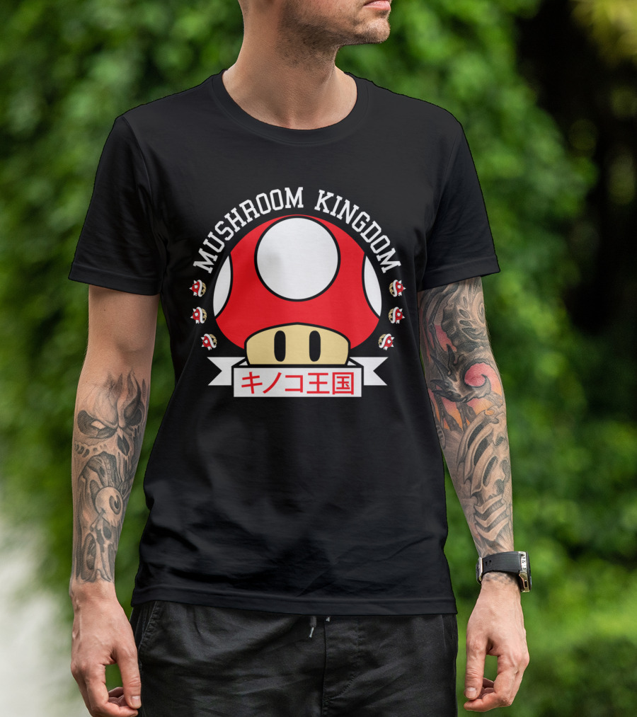 Mushroom Kingdom キノコ王国 T-Shirt