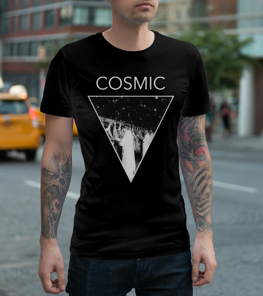 Cosmic Slaughter Triangle Imagery with Workers T-Shirt