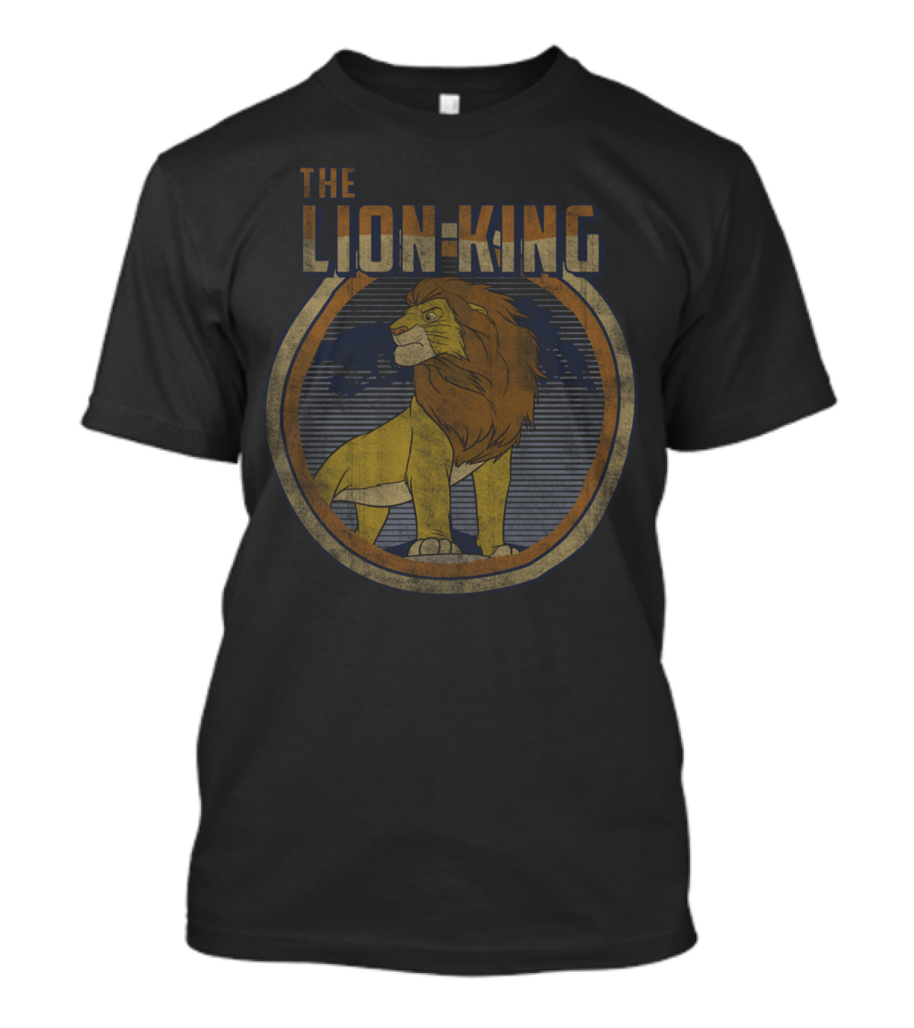 The Lion King Retro Mufasa Vintage Look T-Shirt