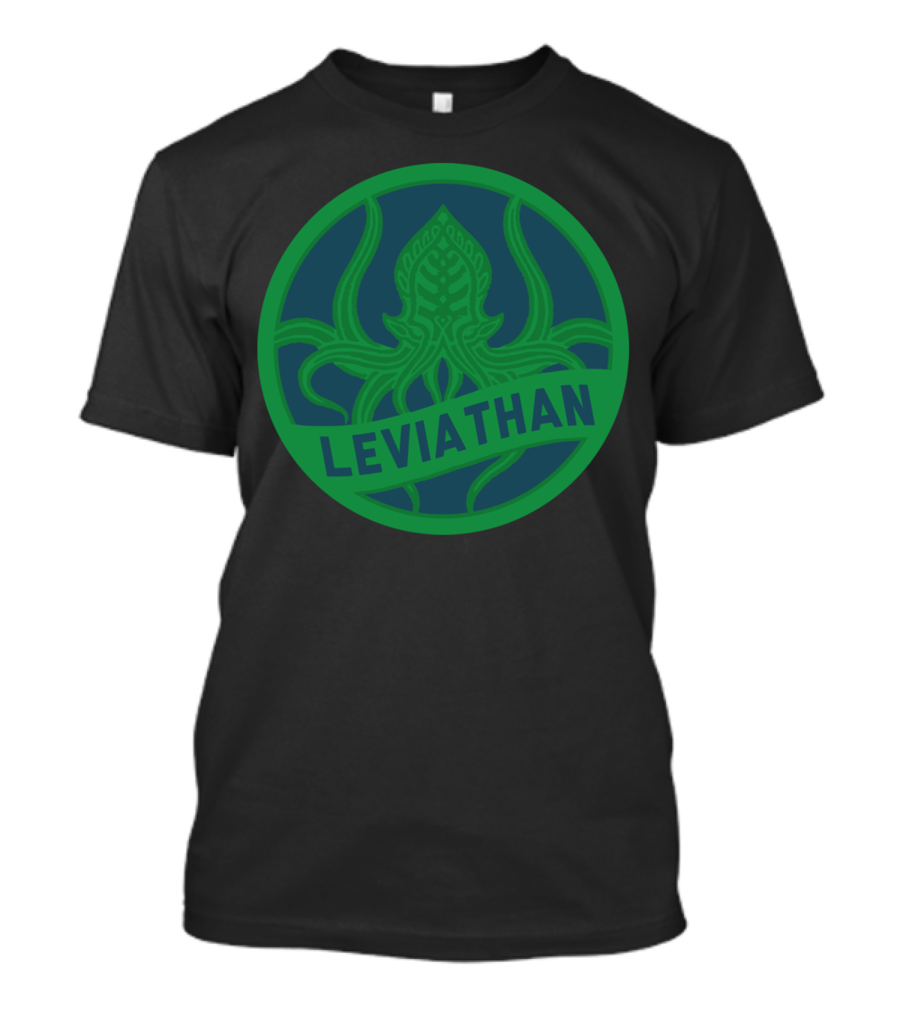 Leviathan Retro Kraken Emblem T-Shirt