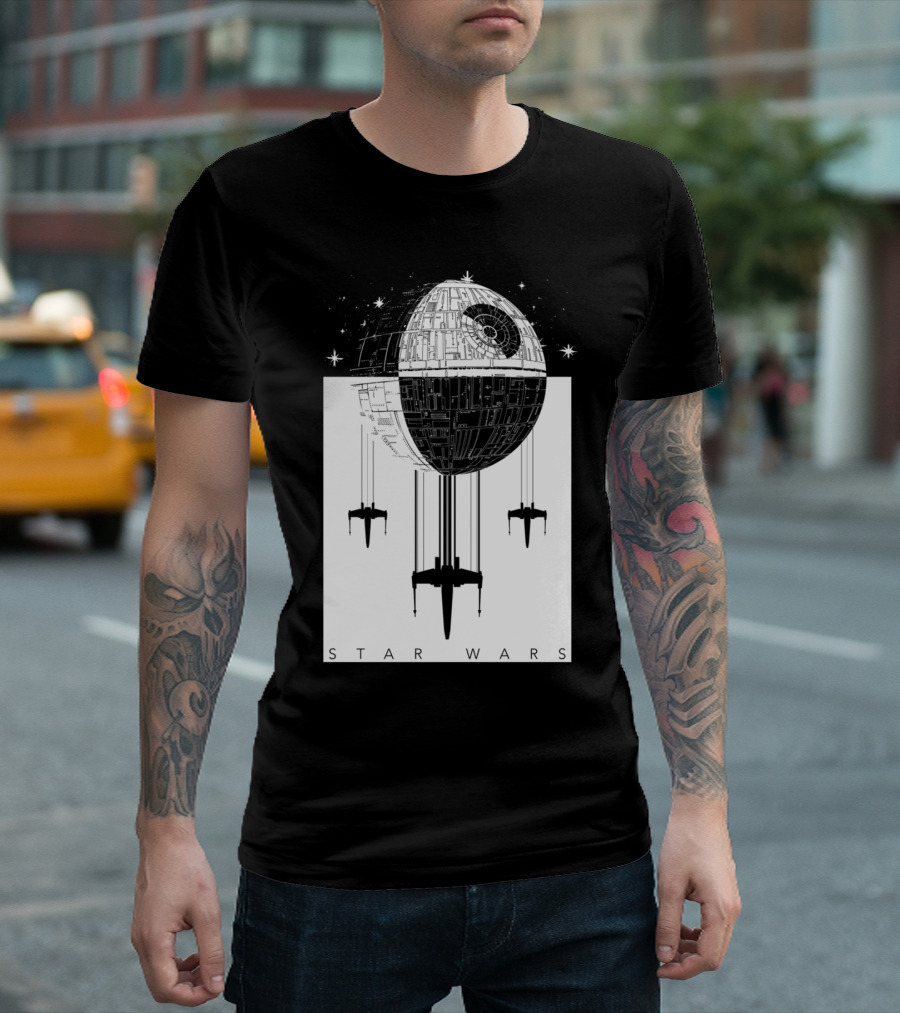 Star Wars Death Star Iconic Escape Scene T-Shirt