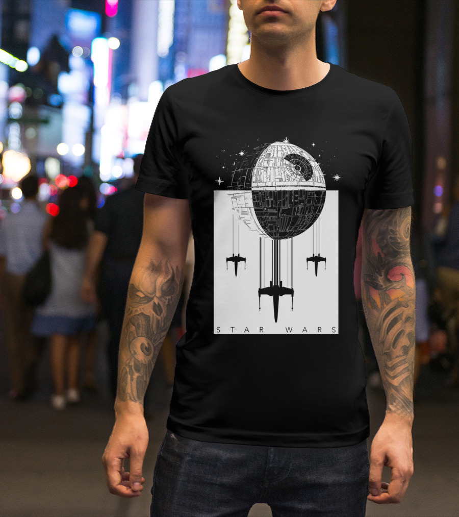 Star Wars Death Star Iconic Escape Scene T-Shirt