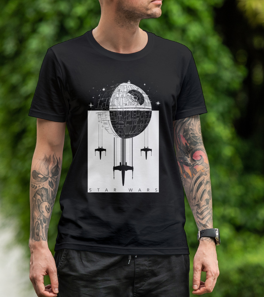 Star Wars Death Star Iconic Escape Scene T-Shirt