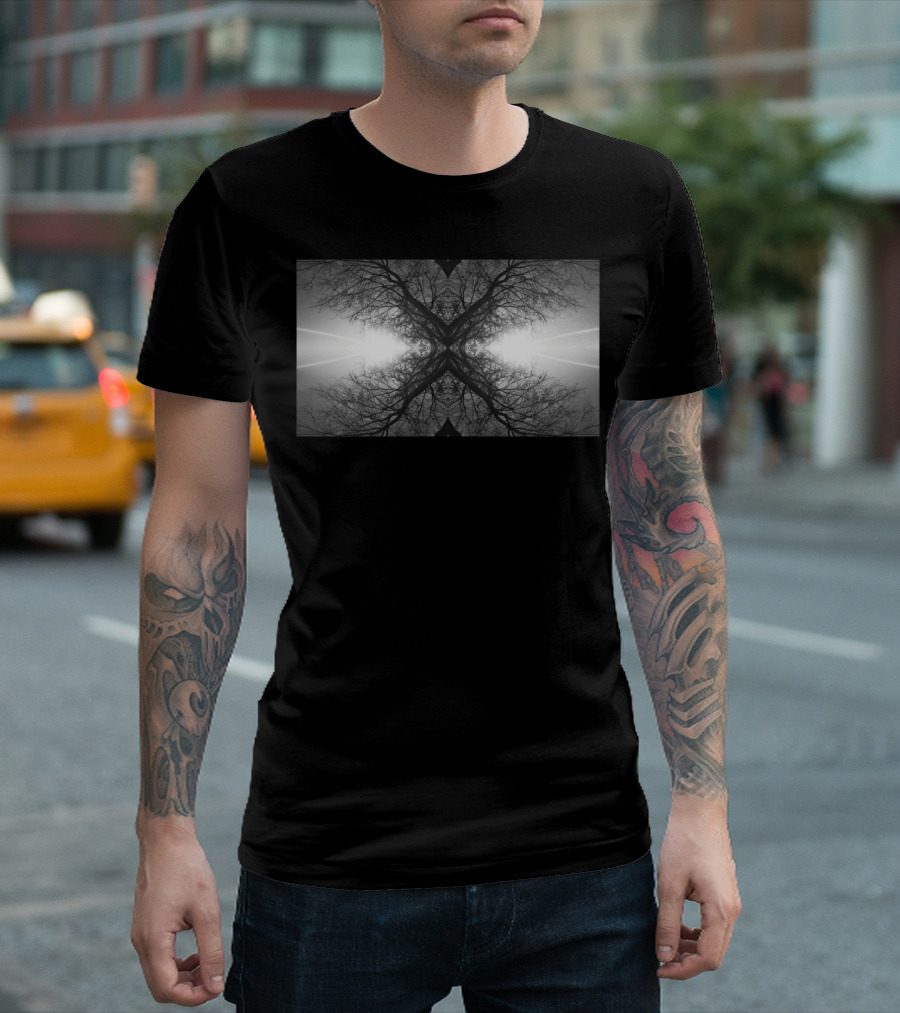 Tree Of Life Reflective Symmetry T-Shirt