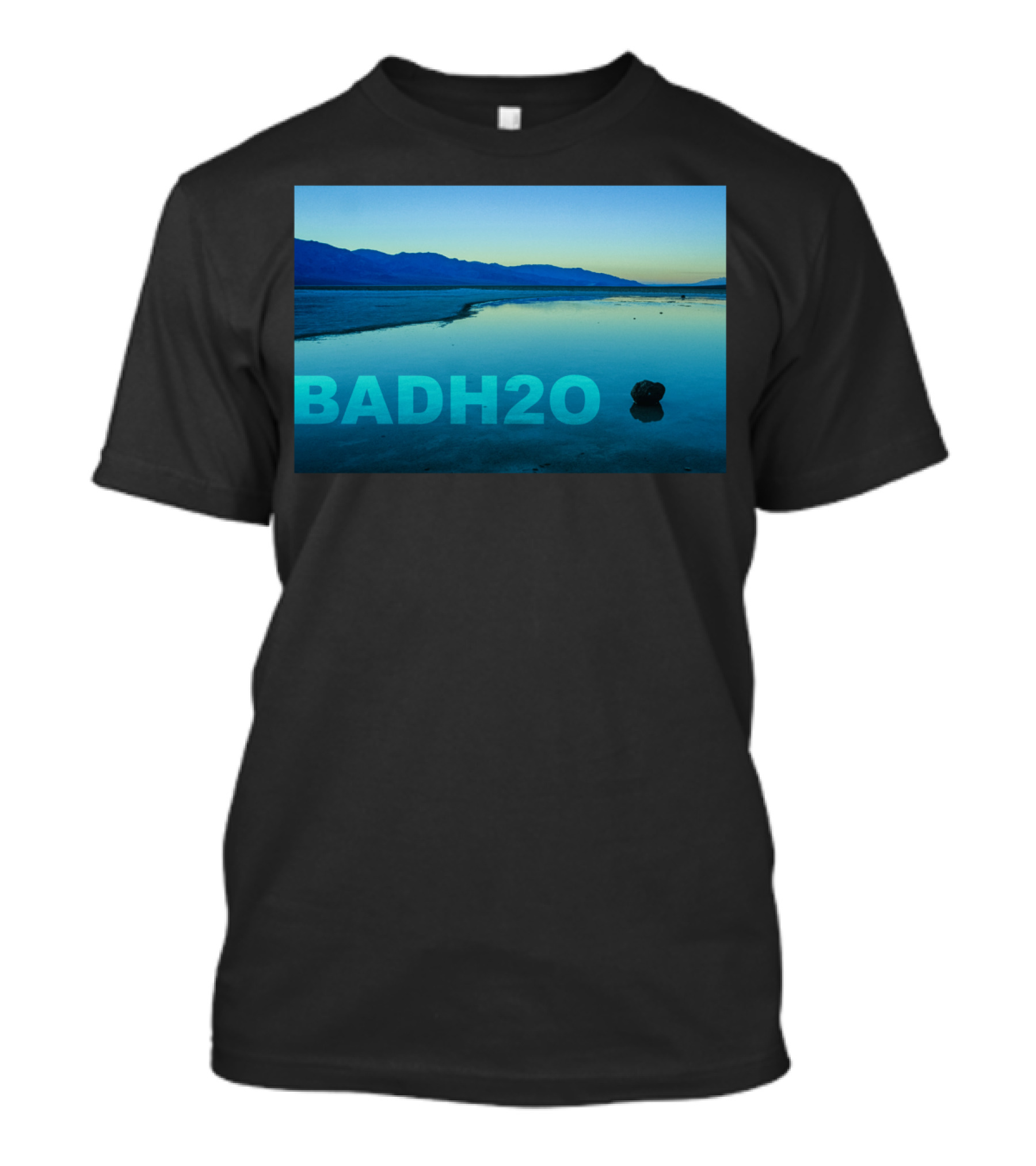 BADH2O Death Valley Reflections T-Shirt