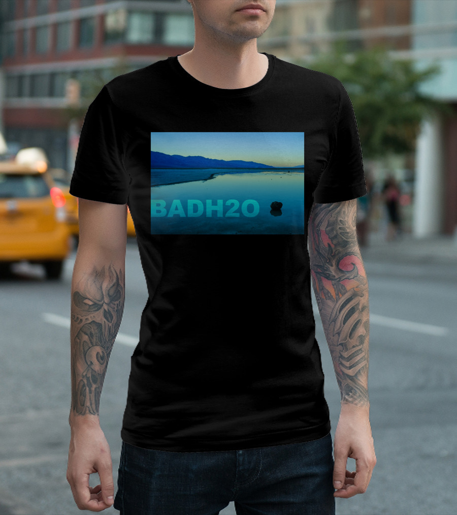 BADH2O Death Valley Reflections T-Shirt