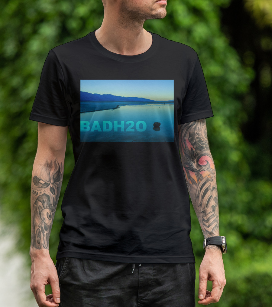 BADH2O Death Valley Reflections T-Shirt