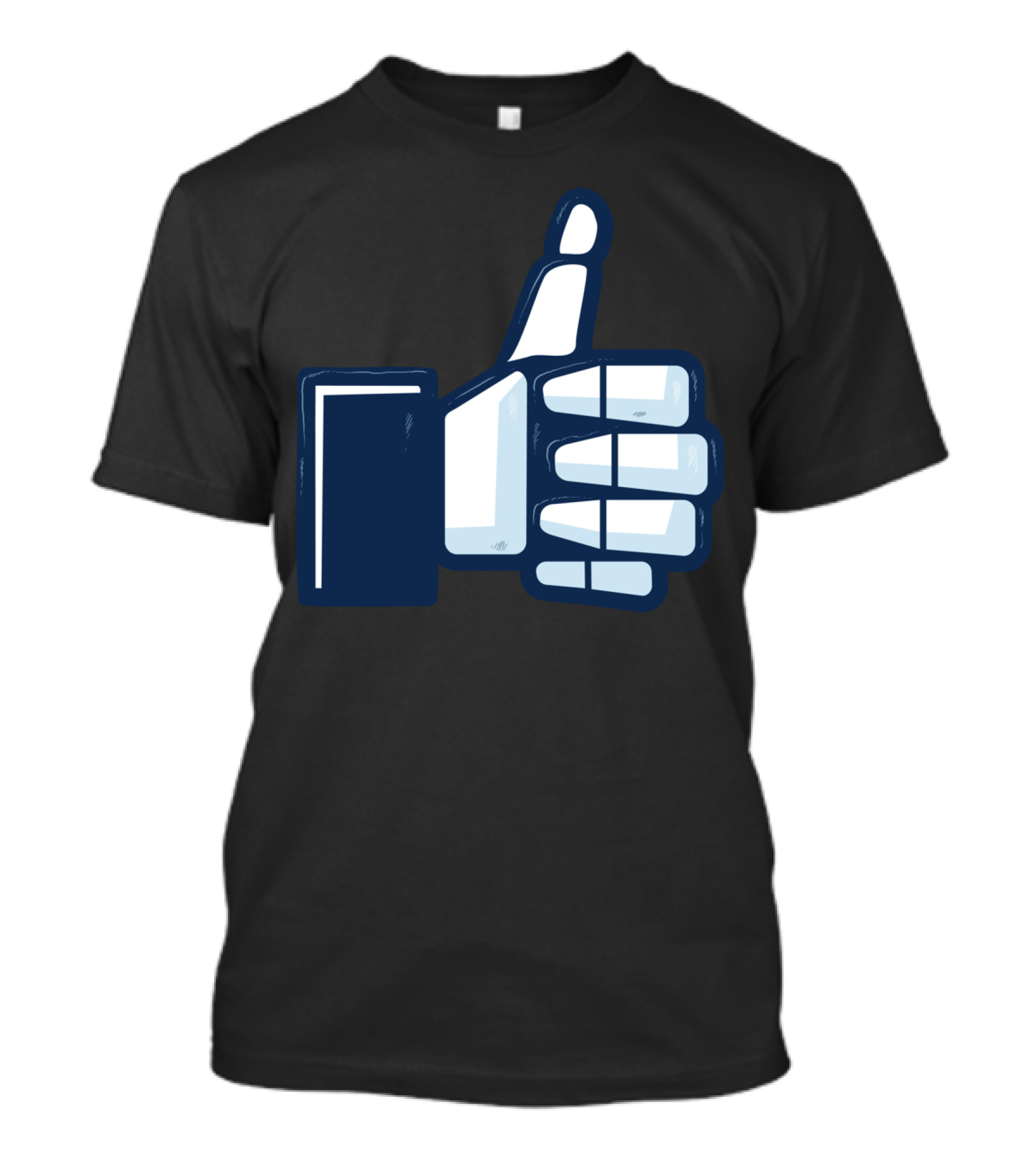 Thumbs Up Skeleton Like T-Shirt