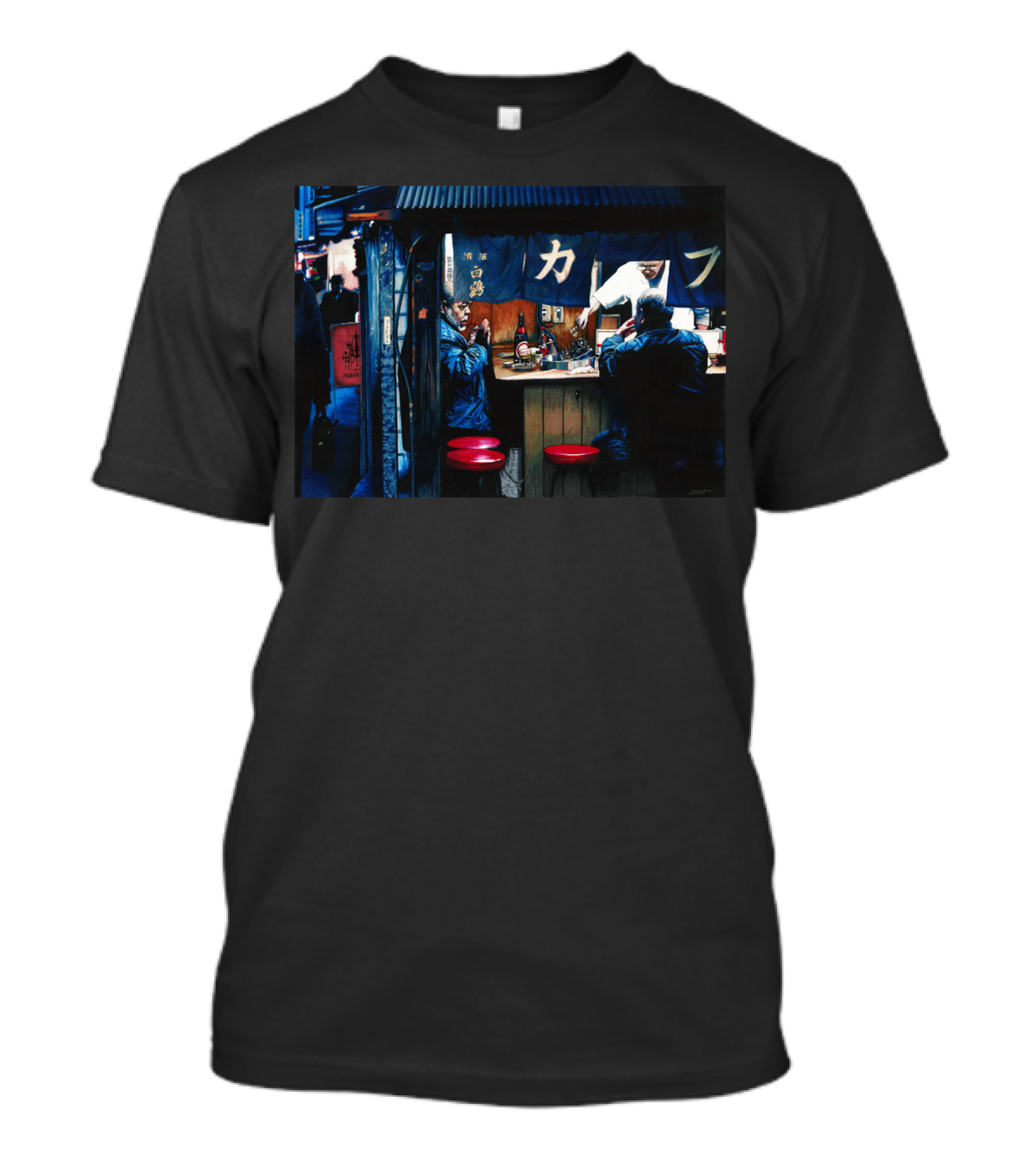 Yakitori Night Street Food Bar Japan T-Shirt