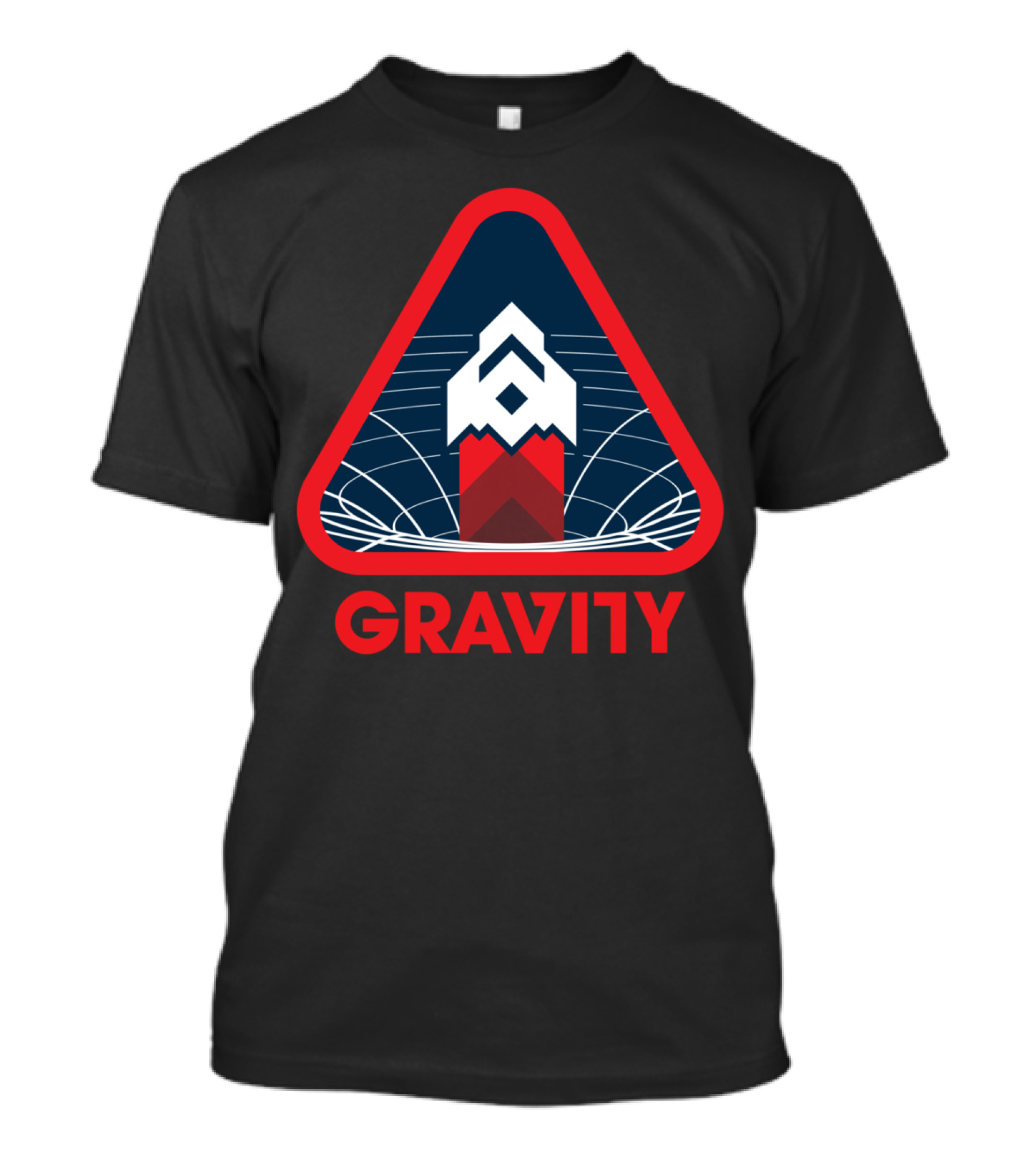 Defying Gravity Rocket Launch Emblem T-Shirt