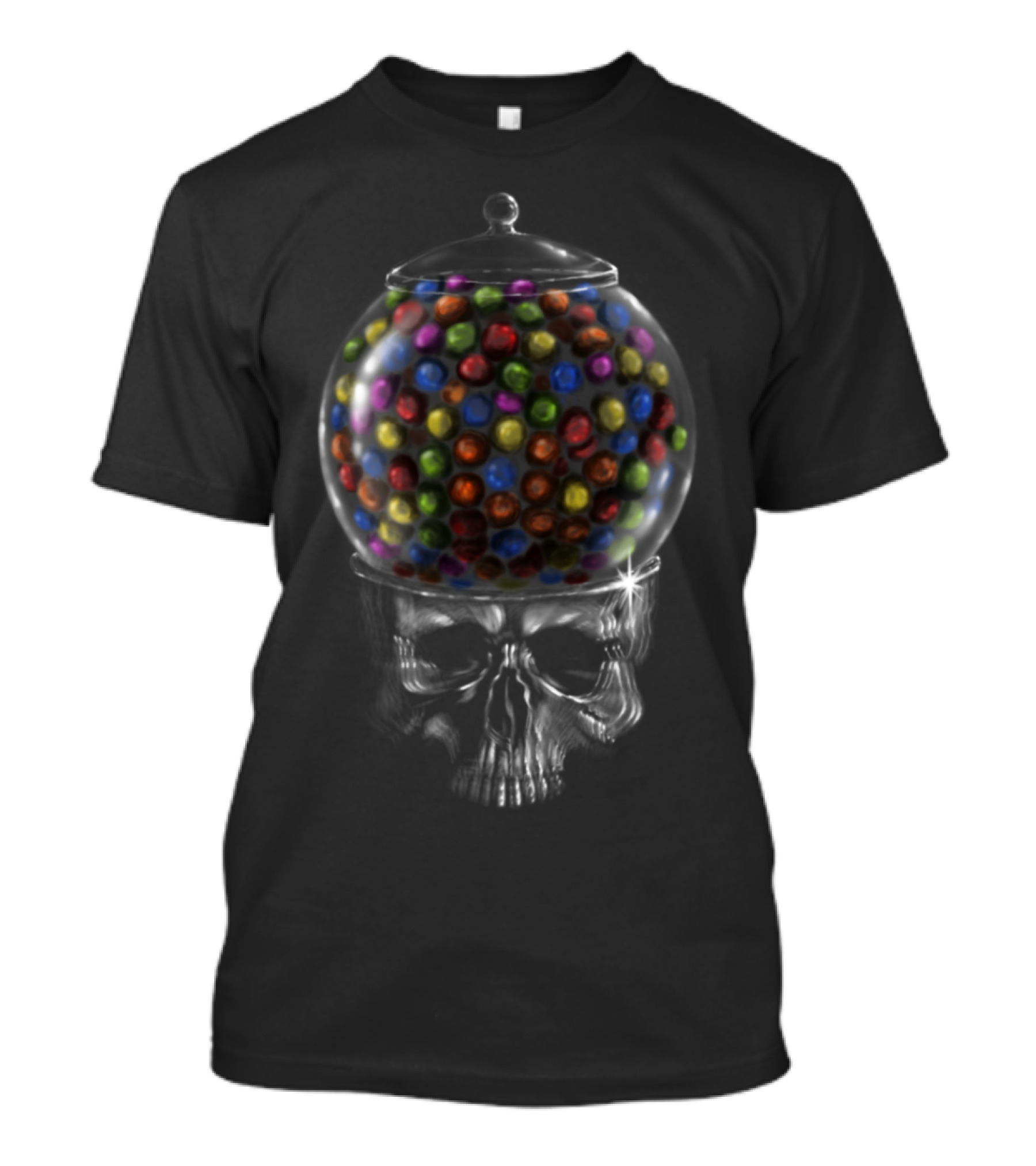 Skull Candy Gumball Machine Skull T-Shirt