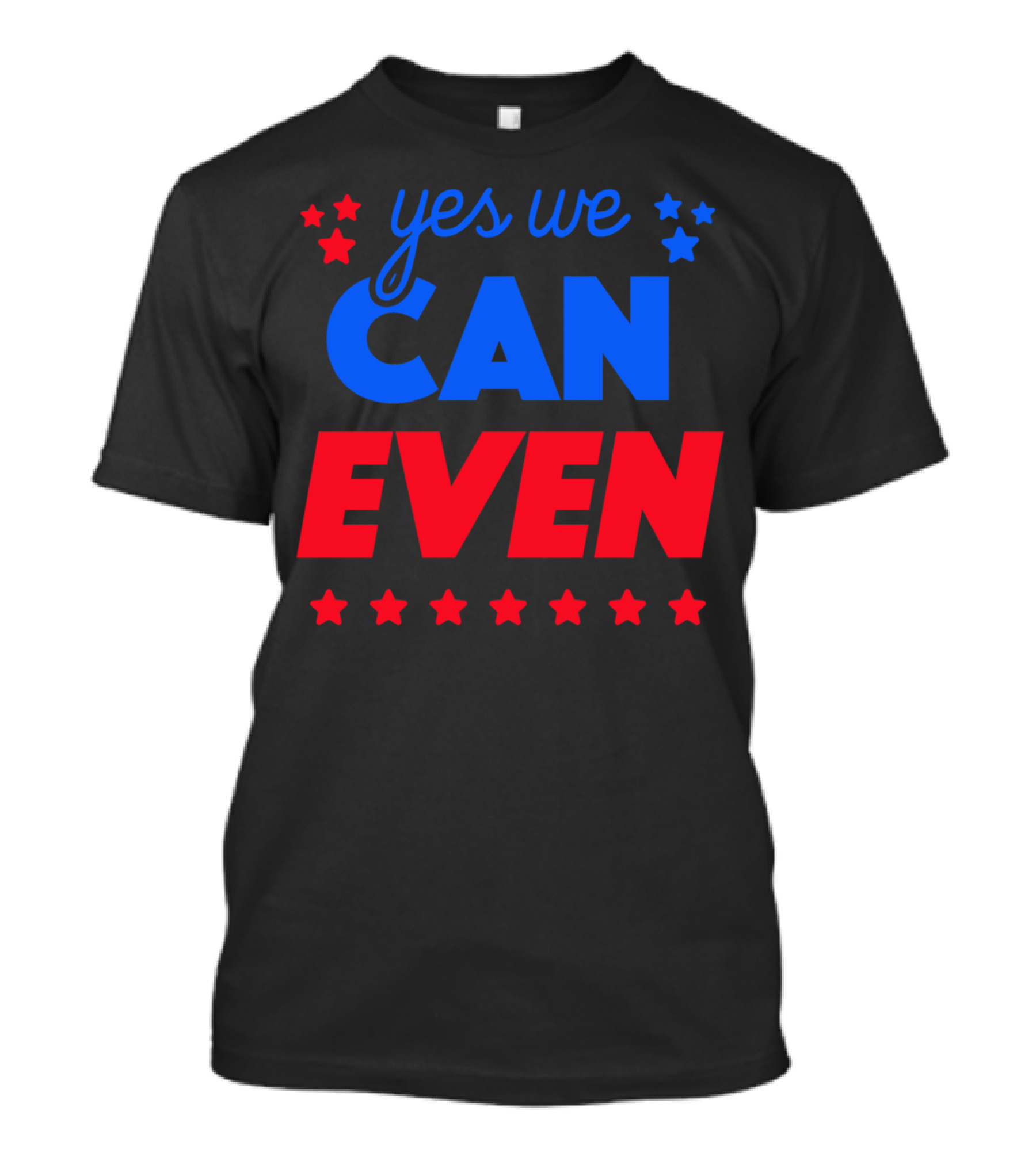 Yes We Can Even Stars T-Shirt